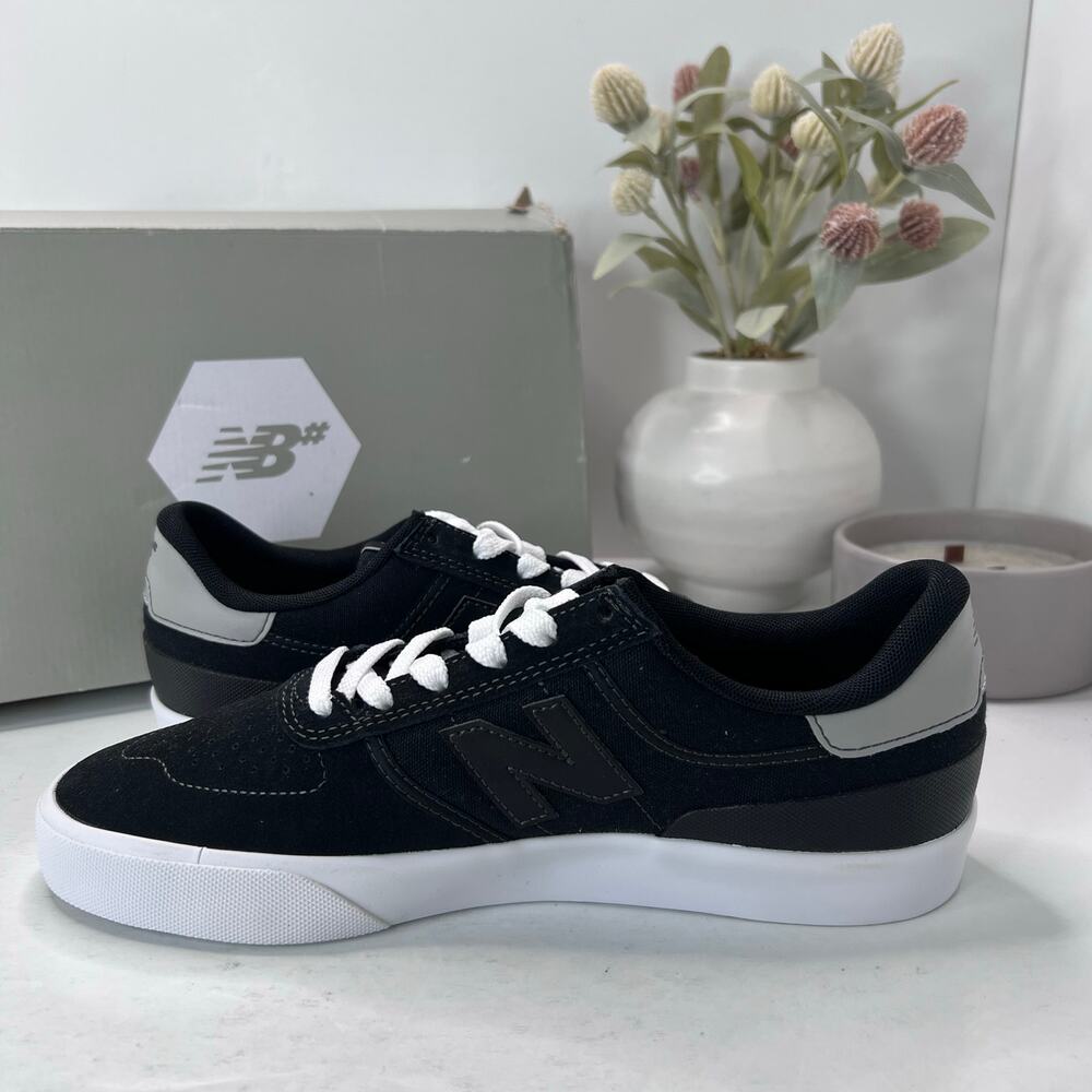 New Balance Numeric 272 Skateboarding Shoe Black/Gray NM272MSB Men 7.5D NWB - Picture 6 of 10